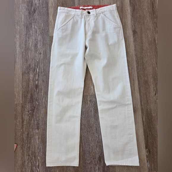 Freenote Cloth Men's Straight Leg Casual Denim Zip-up Pants Pockets sz 29 - Picture 10 of 16